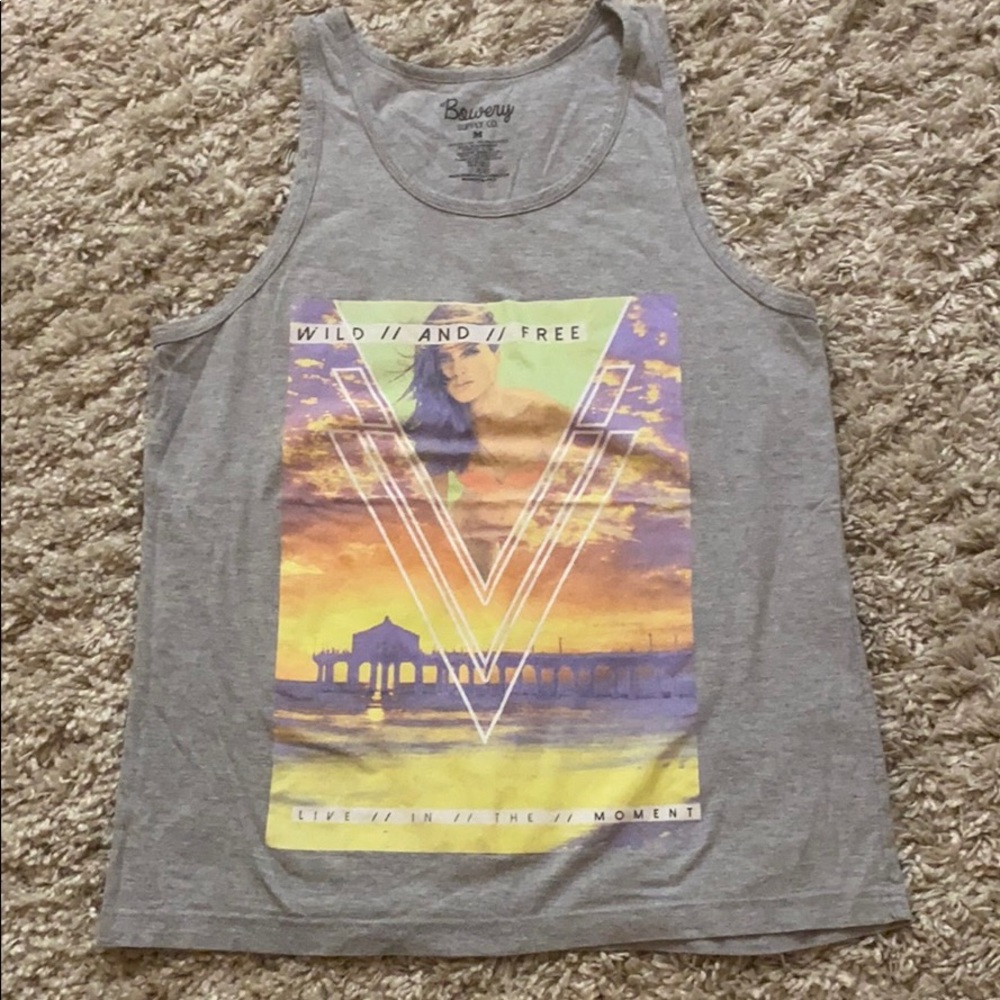 Wild and Free Boyfriend Tank
